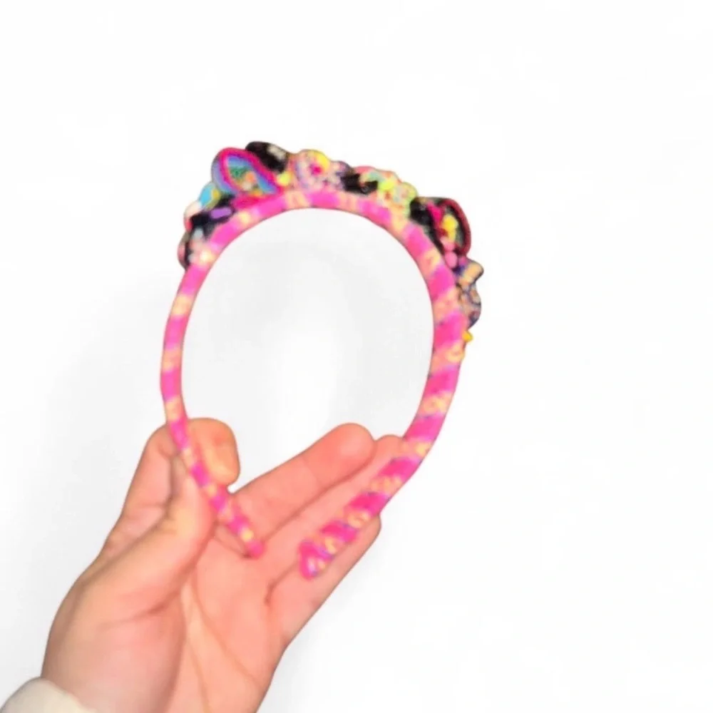 Colorful Embroidered Headband